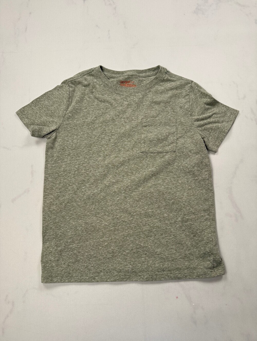 Cat & Jack Throwback T Shirt Gray Modern Classic Style - Boys M